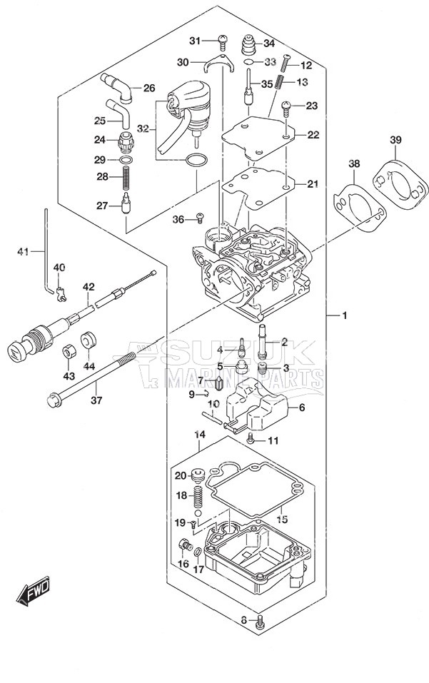 Carburetor Non-Remote Control