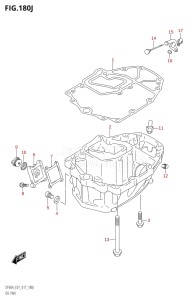 05004F-710001 (2017) 50hp E01-Gen. Export 1 (DF50AVT  DF50AVTH) DF50A drawing OIL PAN (DF60AQH:E01)