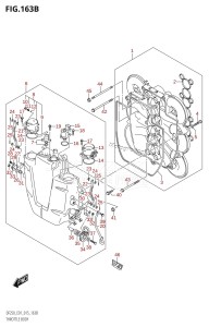 DF225T From 22503F-510001 (E01 E40)  2015 drawing THROTTLE BODY (DF200T:E40)