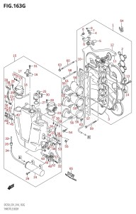 DF225T From 22503F-410001 (E01 E40)  2014 drawing THROTTLE BODY (DF225Z:E01)