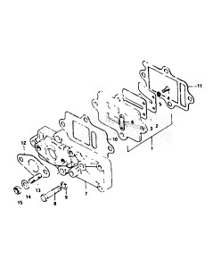 DT3.5 From F-10001 ()  1985 drawing REED VALVE