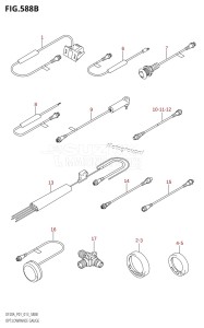 DF9.9B From 00995F-310001 (P01)  2013 drawing OPT:LOWRANCE GAUGE (DF15AR:P01)