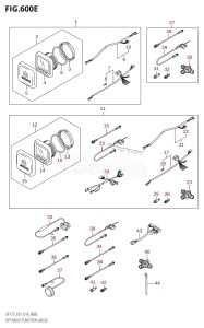 DF175ZG From 17502Z-610001 (E01 E40)  2016 drawing OPT:MULTI FUNCTION GAUGE (DF175T:E01)