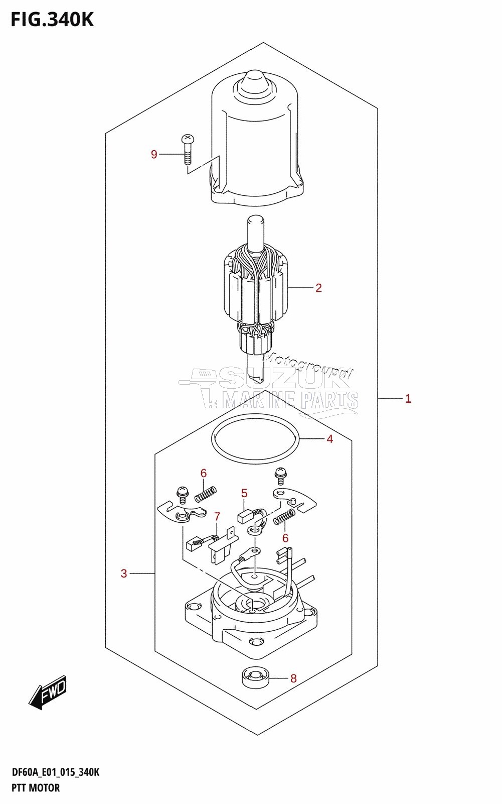 PTT MOTOR (DF50AVT:E01)