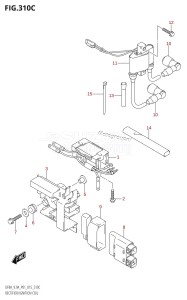 DF8A From 00801F-510001 (P01)  2015 drawing RECTIFIER /​ IGNITION COIL (DF9.9A:P01)