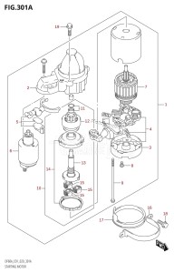 DF50A From 05003F-040001 (E01)  2020 drawing STARTING MOTOR