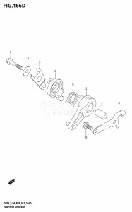 DF9.9A From 00994F-610001 (P01)  2016 drawing THROTTLE CONTROL (DF9.9AR:P03)