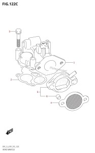 DF5 From 00502F-510001 (P01)  2015 drawing INTAKE MANIFOLD (DF6:P01)