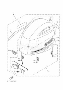 F150GETL drawing FAIRING-UPPER