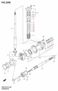 DF60A From 06003F-410001 (E03)  2014 drawing TRANSMISSION (DF60AVT)