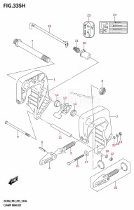 DF20A From 02002F-510001 (P03)  2015 drawing CLAMP BRACKET (DF20A:P03)