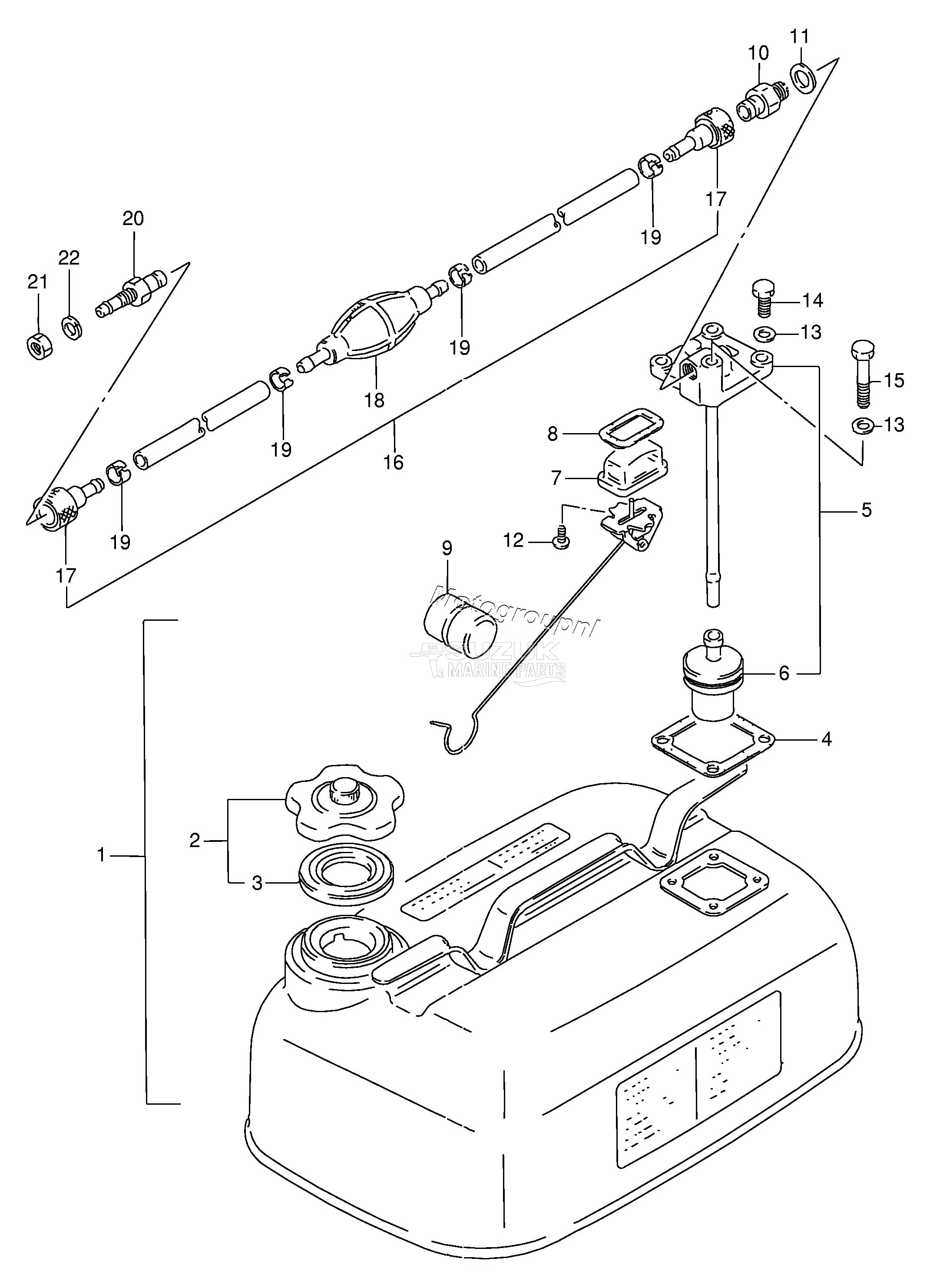 FUEL TANK (E28)