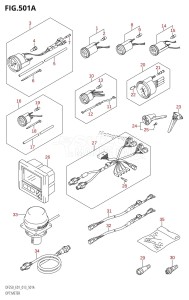 DF250Z From 25003Z-310001 (E01 E40)  2013 drawing OPT:METER