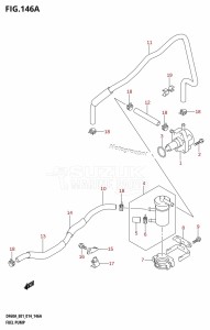 DF60A From 06002F-410001 (E01 E40)  2014 drawing FUEL PUMP