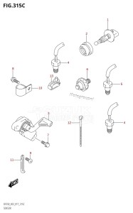 DF250ST From 25004F-710001 (E03)  2017 drawing SENSOR (DF225T:E03)