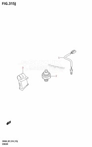 DF40A From 04003F-410001 (E01)  2014 drawing SENSOR (DF60AQH:E01)