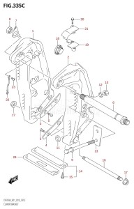 DF325A From 32501F-810001 (E01 E40)  2018 drawing CLAMP BRACKET (DF325A)