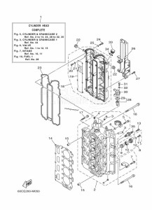 F100BETX drawing CYLINDER--CRANKCASE-2