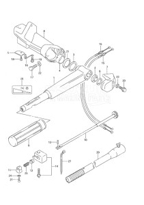 DF 30 drawing Tiller Handle