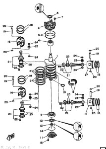 L130BETO drawing CRANKSHAFT--PISTON