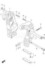 DF 115A drawing Clamp Bracket