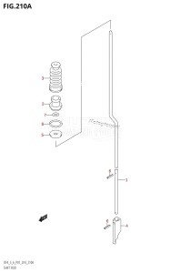 DF5 From 00502F-410001 (P01)  2014 drawing SHIFT ROD