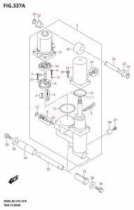 DF40A From 04003F-910001 (E03)  2019 drawing TRIM CYLINDER (DF40A,DF50A)