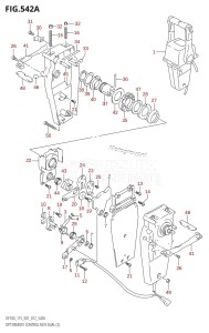 DF100 From 10002F-210001 (E01 E40)  2012 drawing OPT:REMOTE CONTROL ASSY DUAL (2)