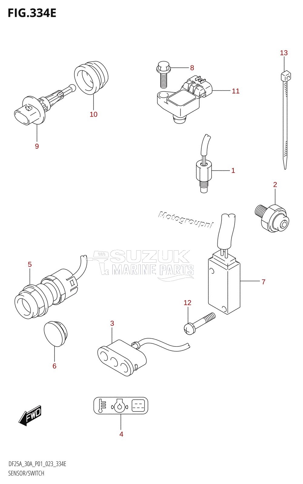 SENSOR /​ SWITCH (DF30A)