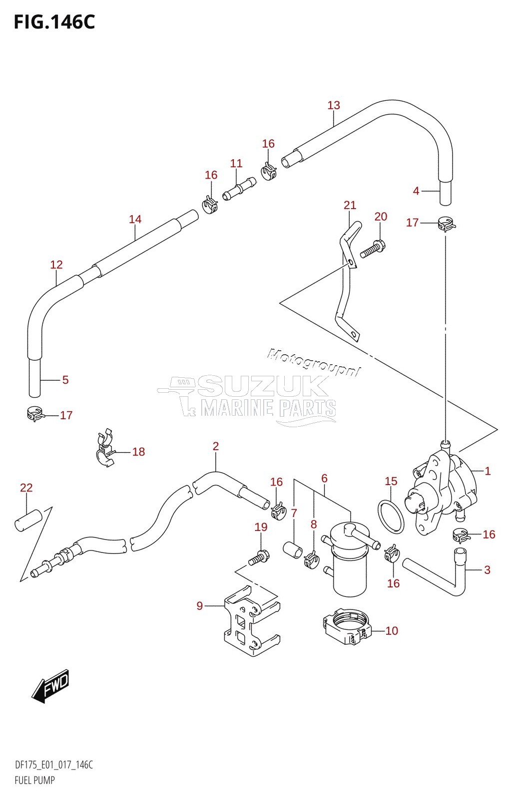 FUEL PUMP (DF150Z:E01)