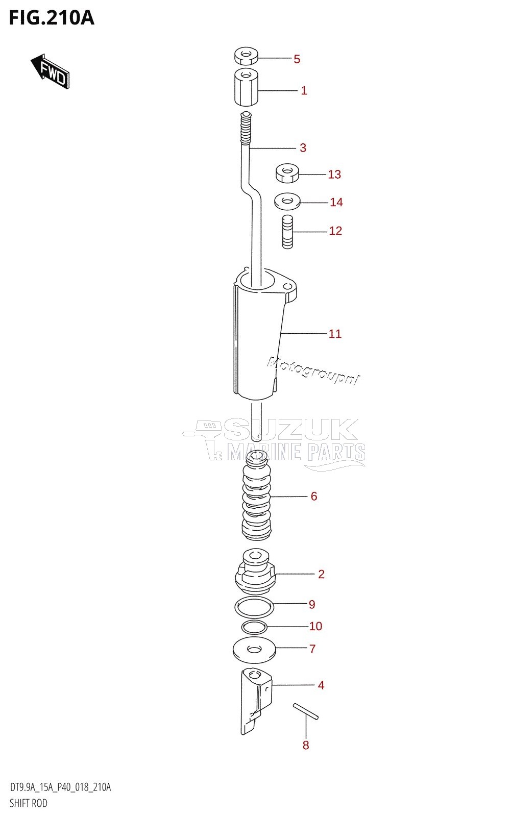 SHIFT ROD (P36,P81)