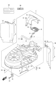 Outboard DF 250AP drawing Ring Gear Cover