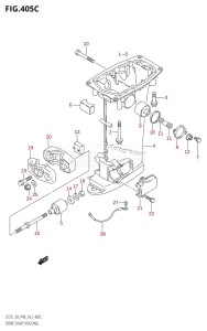 DT30 From 03005-210001 ()  2012 drawing DRIVE SHAFT HOUSING (DT30R:P40)