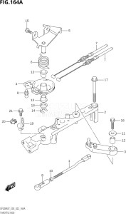 20004F-140001 (2021) 200hp E03-USA (DF200AST   DF200AST) DF200AST drawing THROTTLE ROD