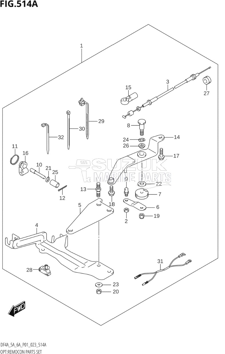 OPT:REMOCON PARTS SET