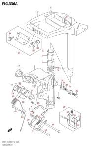 DT15 From 01504-210001 (P37-)  2012 drawing SWIVEL BRACKET