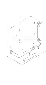 DF 70A drawing Water Pressure Gauge Sub Kit