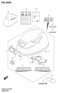 DF20A From 02002F-910001 (P01)  2019 drawing ENGINE COVER (DF20AT,DF20ATH)