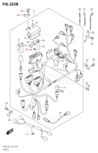 DF50A From 05003F-210001 (E03)  2012 drawing HARNESS (DF60A,DF60AVT)