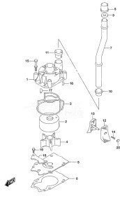 DF 200AS drawing Water Pump