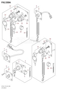 DF175Z From 17501Z-880001 (E03)  2008 drawing OPT:SWITCH