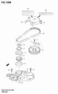 DF9.9A From 00994F-210001 (P03)  2012 drawing TIMING BELT (DF8AR:P01)