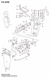 DF9.9B From 00995F-040001 (P01)  2020 drawing OPT:REMOTE CONTROL ASSY SINGLE (2) (DF15AR,DF15AT,DF20A)