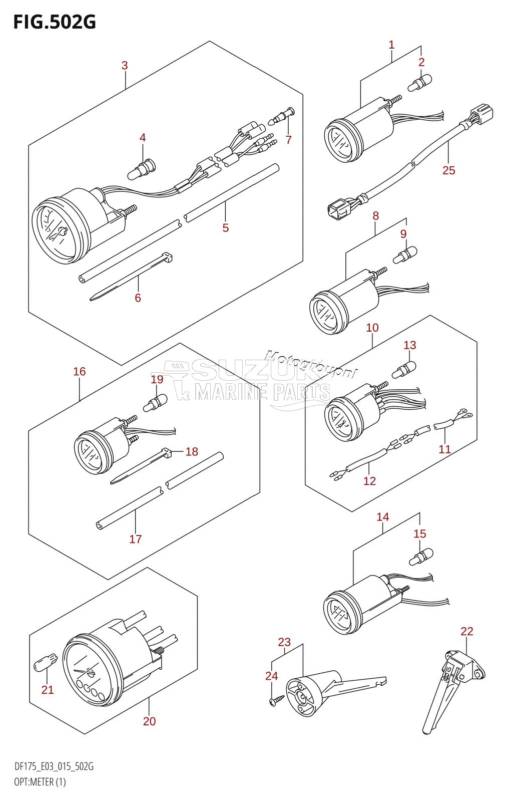 OPT:METER (1) (DF175Z:E03)