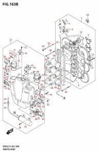 DF225Z From 22503Z-040001 (E01 E03 E40)  2020 drawing THROTTLE BODY (DF225T,DF225Z,DF250T,DF250Z,DF250ST)