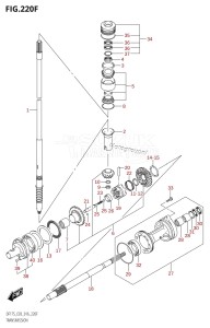 DF175T From 17502F-610001 (E03)  2016 drawing TRANSMISSION (DF175TG:E03)