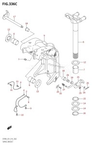 DF80A From 08002F-410001 (E01 E40)  2014 drawing SWIVEL BRACKET (DF70ATH:E01)