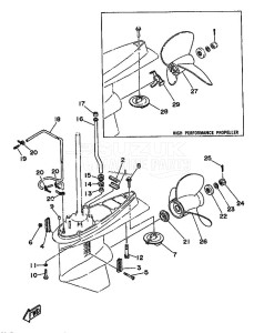 115C drawing PROPELLER-HOUSING-AND-TRANSMISSION