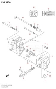 DF9.9A From 00994F-210001 (P01)  2012 drawing CLAMP BRACKET (DF8A:P01)