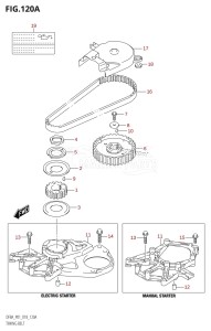 DF8A From 00801F-240001 (E01)  2022 drawing TIMING BELT (DF8A,DF9.9A)